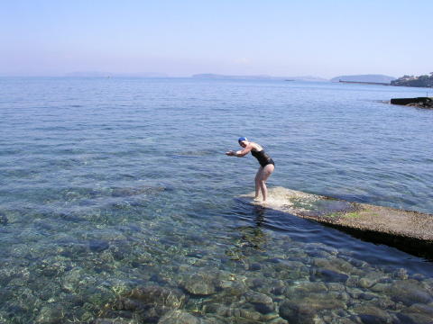 Shall I dive into the Mediterranean?