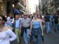 Walking thru Rome's streets