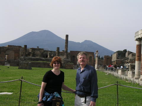 At the foot of Vesuvio