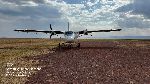 At the Mara Serena Airstrip